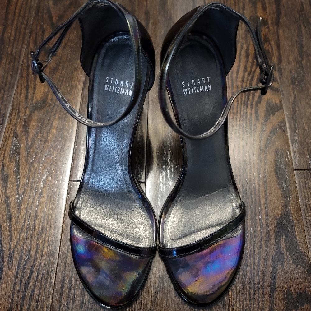 AUTHENTIC STUART WEITZMAN NUDIST SONG HEELS